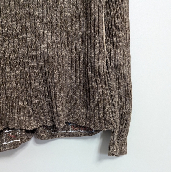 Vintage 90s Beaded Santa Ugly Christmas Cardigan Sweater‎ Teacher Retro - Picture 13 of 15